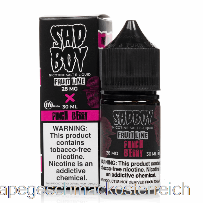Punschbeere – Sadboy-Salze – 30 Ml, 48 Mg Vape-Geschmack